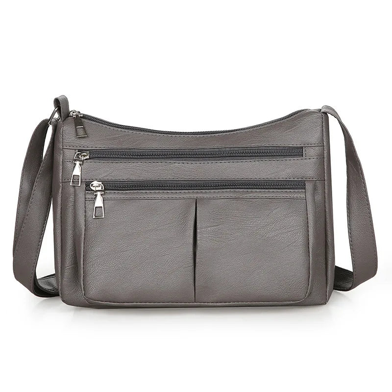 Sac à Main Femme en Cuir Souple – Sac de Luxe Coréen 2025