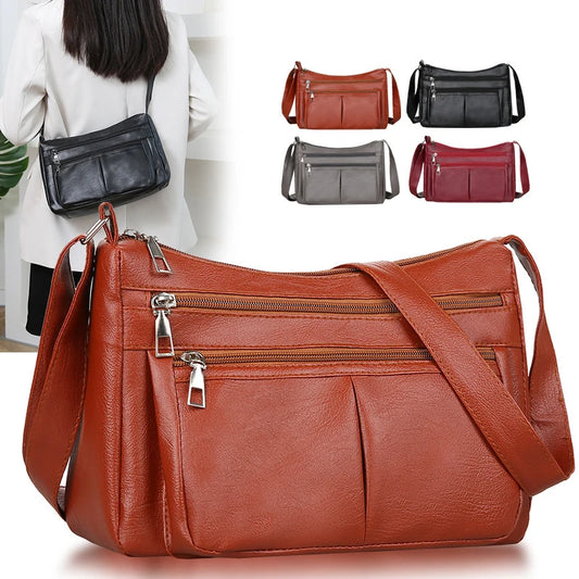 Sac à Main Femme en Cuir Souple – Sac de Luxe Coréen 2025