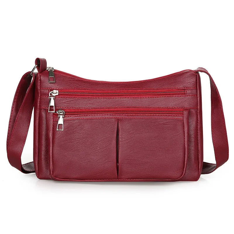 Sac à Main Femme en Cuir Souple – Sac de Luxe Coréen 2025