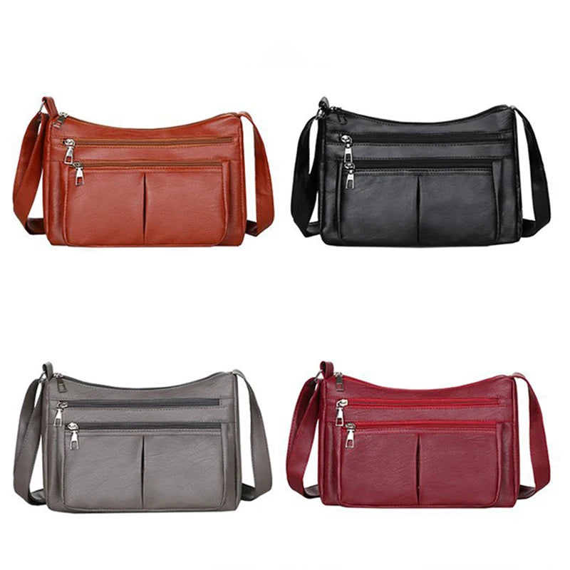 Sac à Main Femme en Cuir Souple – Sac de Luxe Coréen 2025